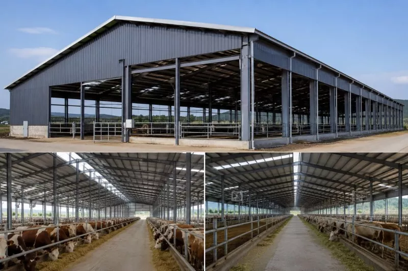 Kedu ihe kpatara ndị ọchụnta ego kariri ji na-ahọpụta ihe nrụpụta Steel Frame Cattle Farm?