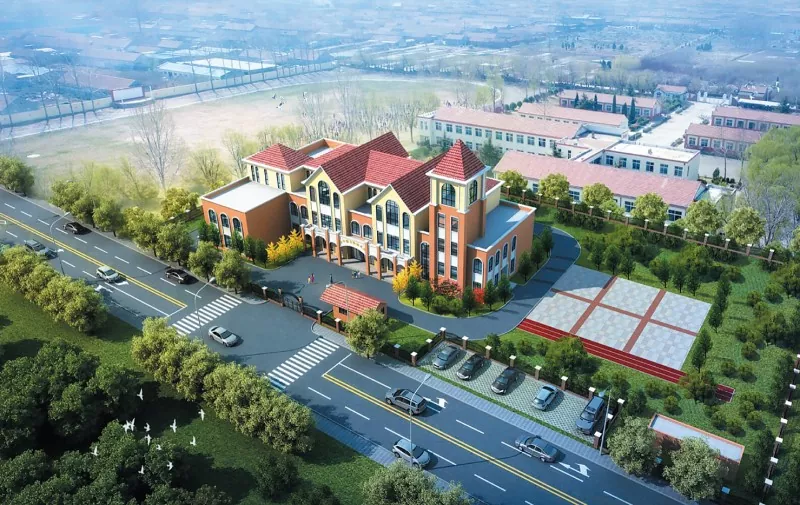 EHSS Steel Structures na-eme ka owuwu ụlọ akwụkwọ Prefab ọsọ ọsọ