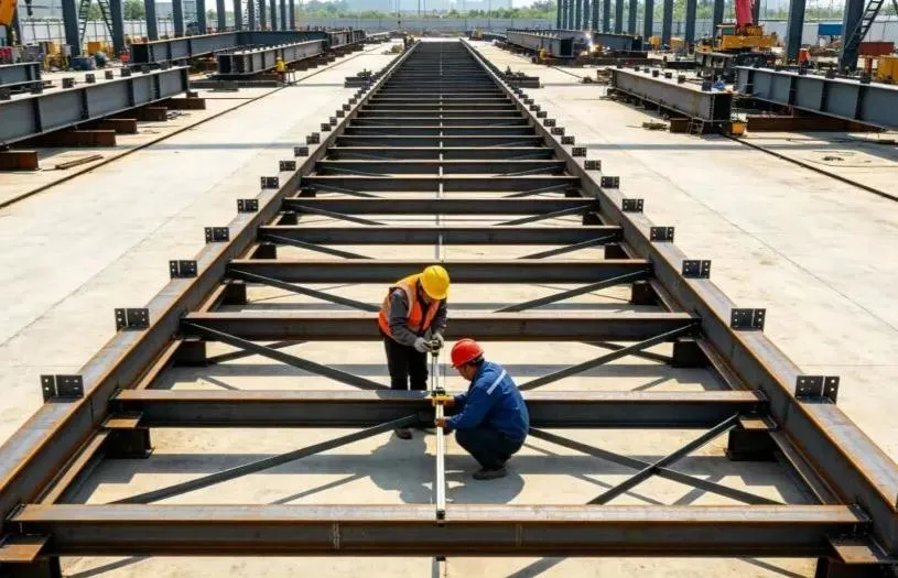 Mgbakọ Structure Steel Na Saịtị + Integral Hoisting Construction Workflow + Ihe ndị dị mkpa