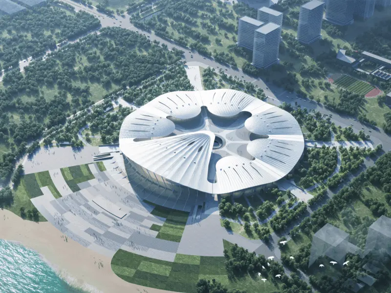 Steel Structure Speed Skating Oval