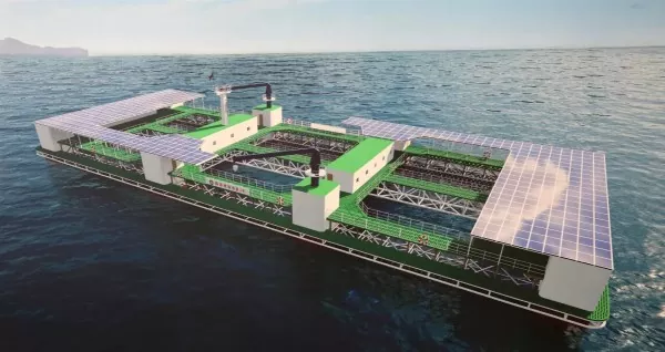 Ime ụlọ Aquaculture Warehouse Steel Construction