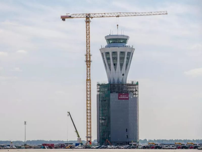 Ụlọ elu njikwa ọdụ ụgbọ elu Steel Structure