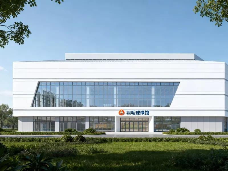 Structure Steel Badminton Hall
