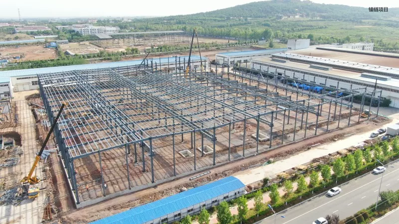 Steel Structure Chemical Nchekwa Warehouse Construction