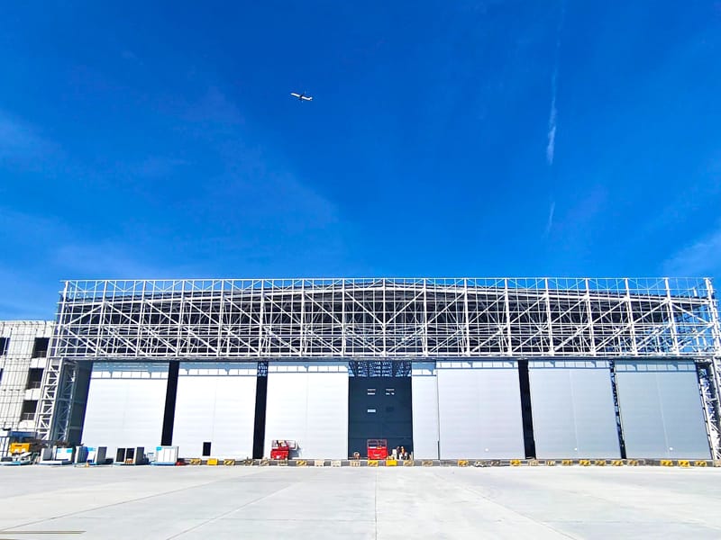 Ọdịdị Steel Civil Aviation Hub Hangar