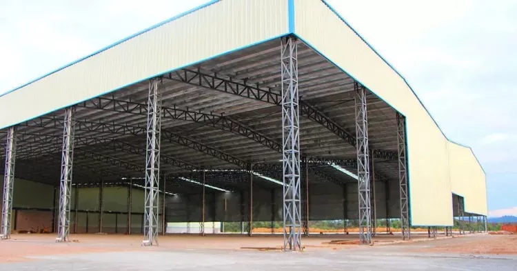 Ụlọ nkwakọba ihe Steel Truss